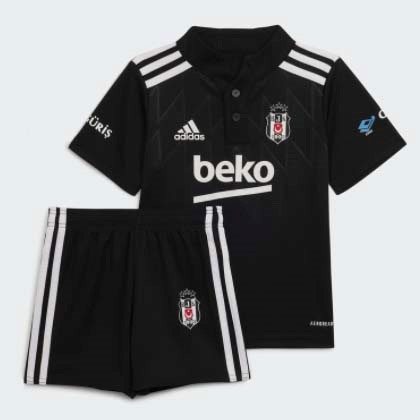 Camiseta Besiktas 2ª Kit Niño 2021 2022 Negro